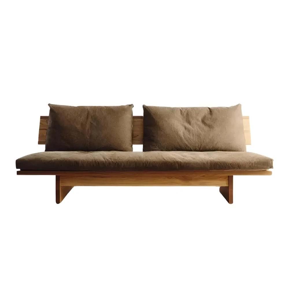 Modern Countryside Solid Wood Sofa
