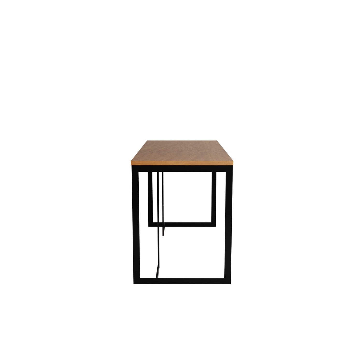 Manhattan Comfort Lexington Office Desk, Maple Cream