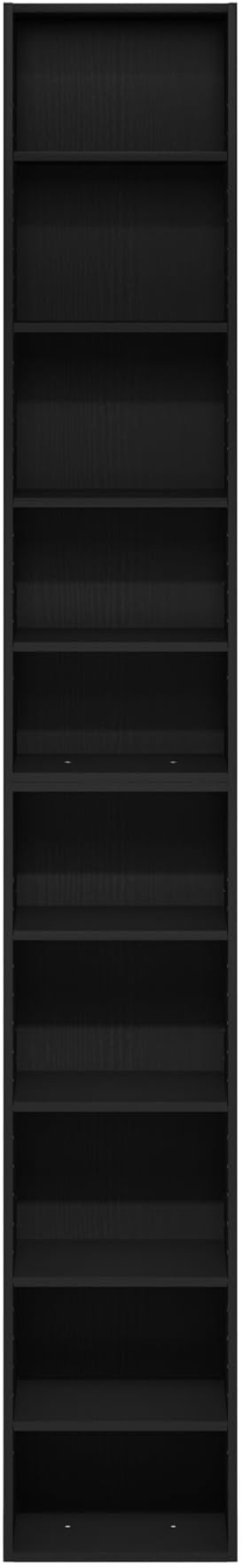 Furinno PASIR Book Shelf, 10-Tier Bookshelf, Bookcase