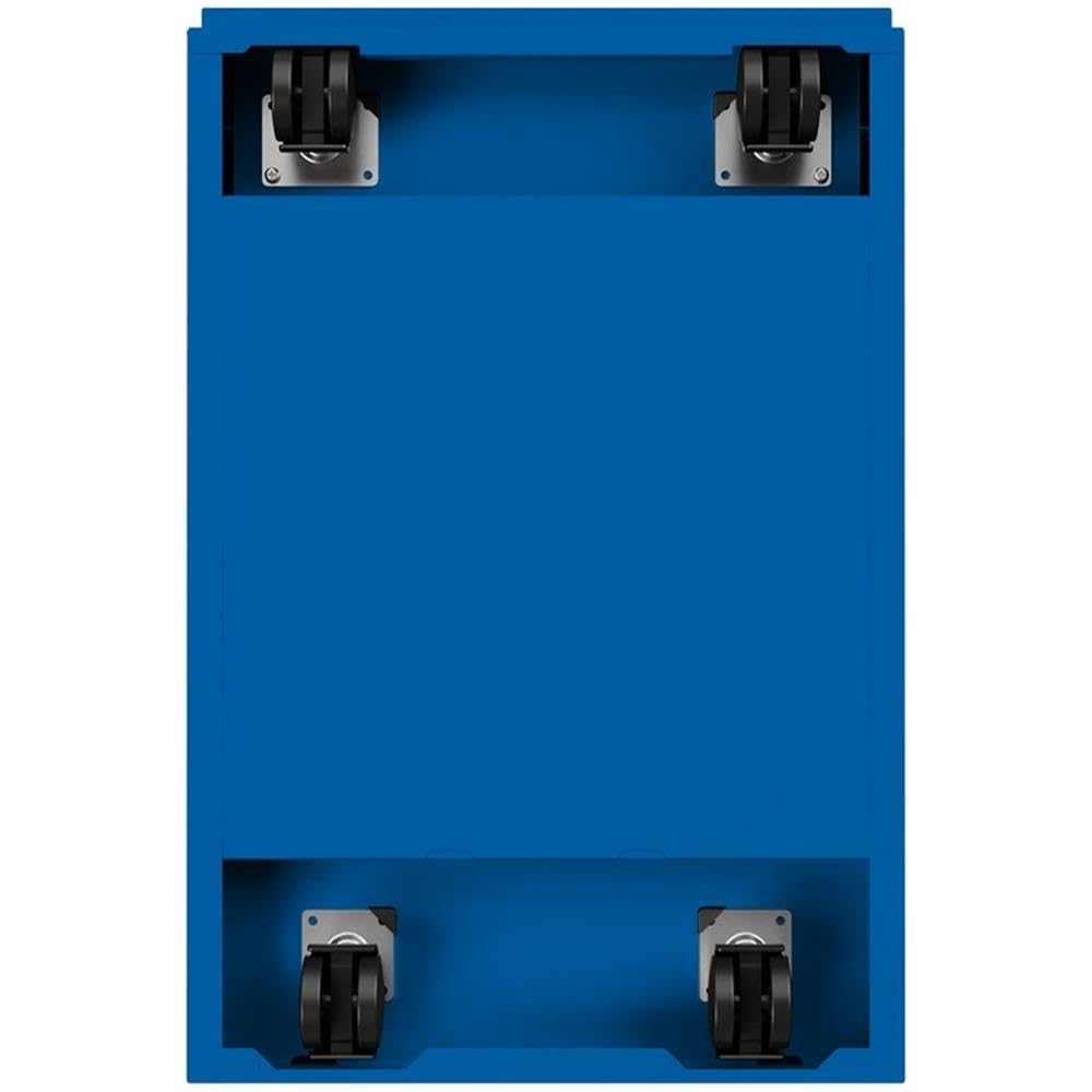 Hirsh Industries 20" Deep 2 Drawer Mobile File Cabinet File in Blue