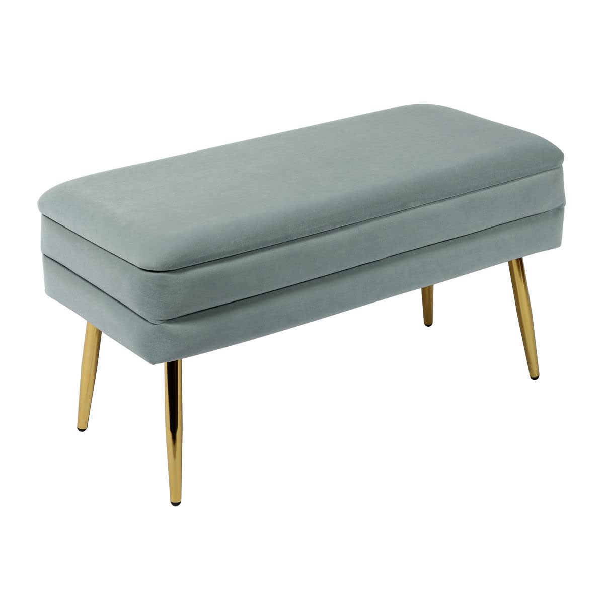 Tov Furniture Ziva Storage Bench (Sea Blue)