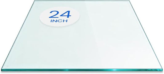 Dulles Glass 24 inch Square Glass Table Top