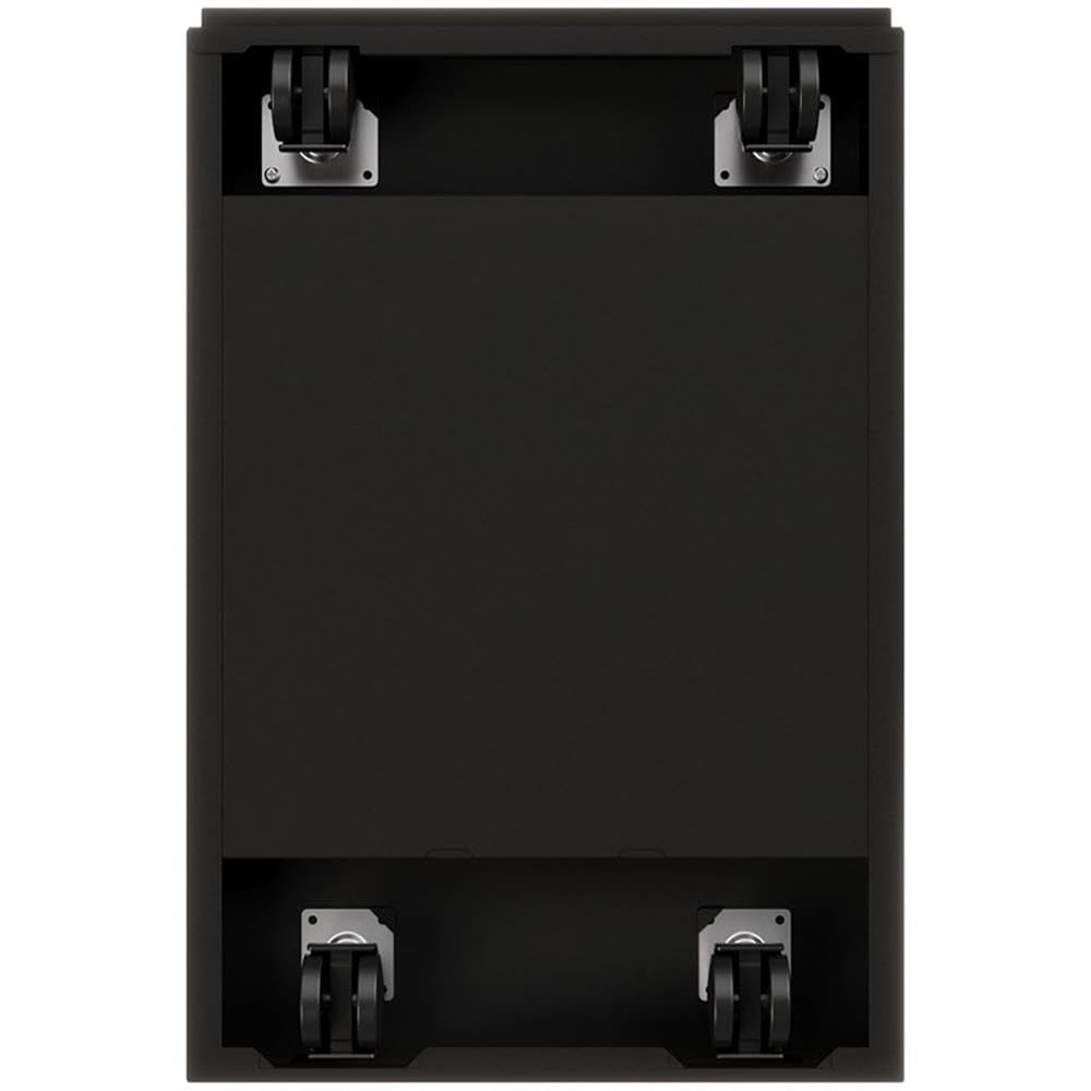Hirsh 15" W 2 Drawer Vertical File Cabinet, Black, Letter 18578-1 Each
