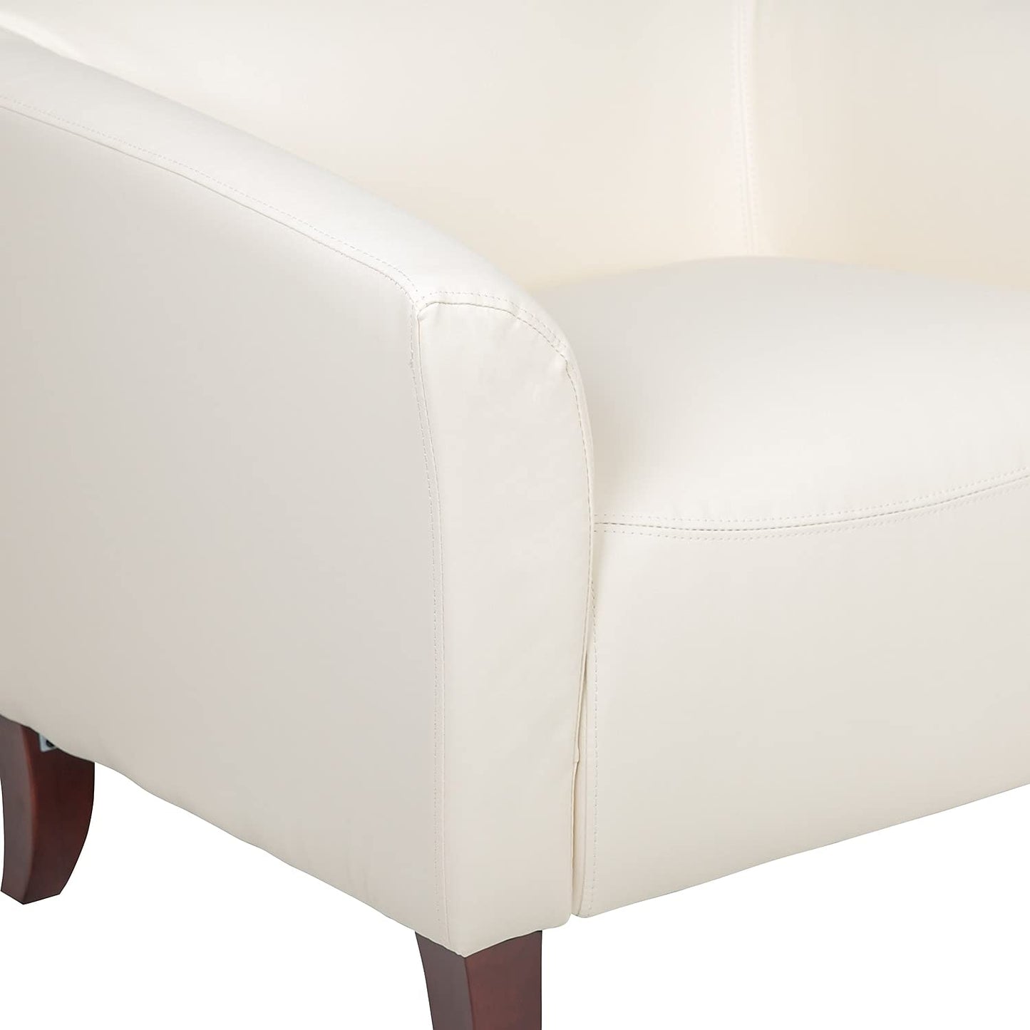 Flash Furniture HERCULES Imperial Series Ivory LeatherSoft Chair