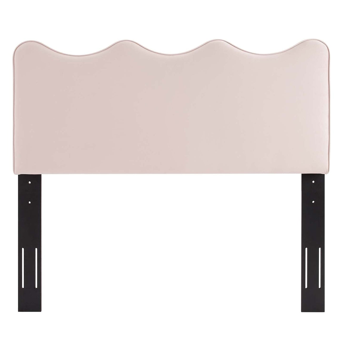 Modway Athena Performance Velvet Full/Queen Headboard in Pink