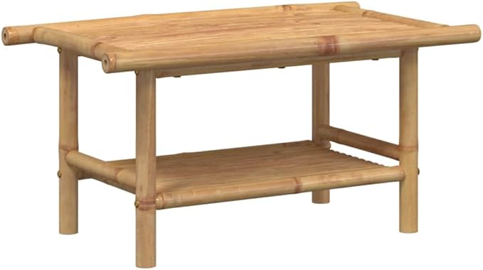 Natural Bamboo Coffee Table