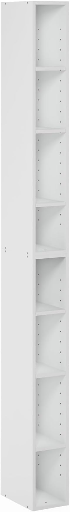 Furinno Fulda Book Shelf, 8-Tier Bookshelf, Bookcase