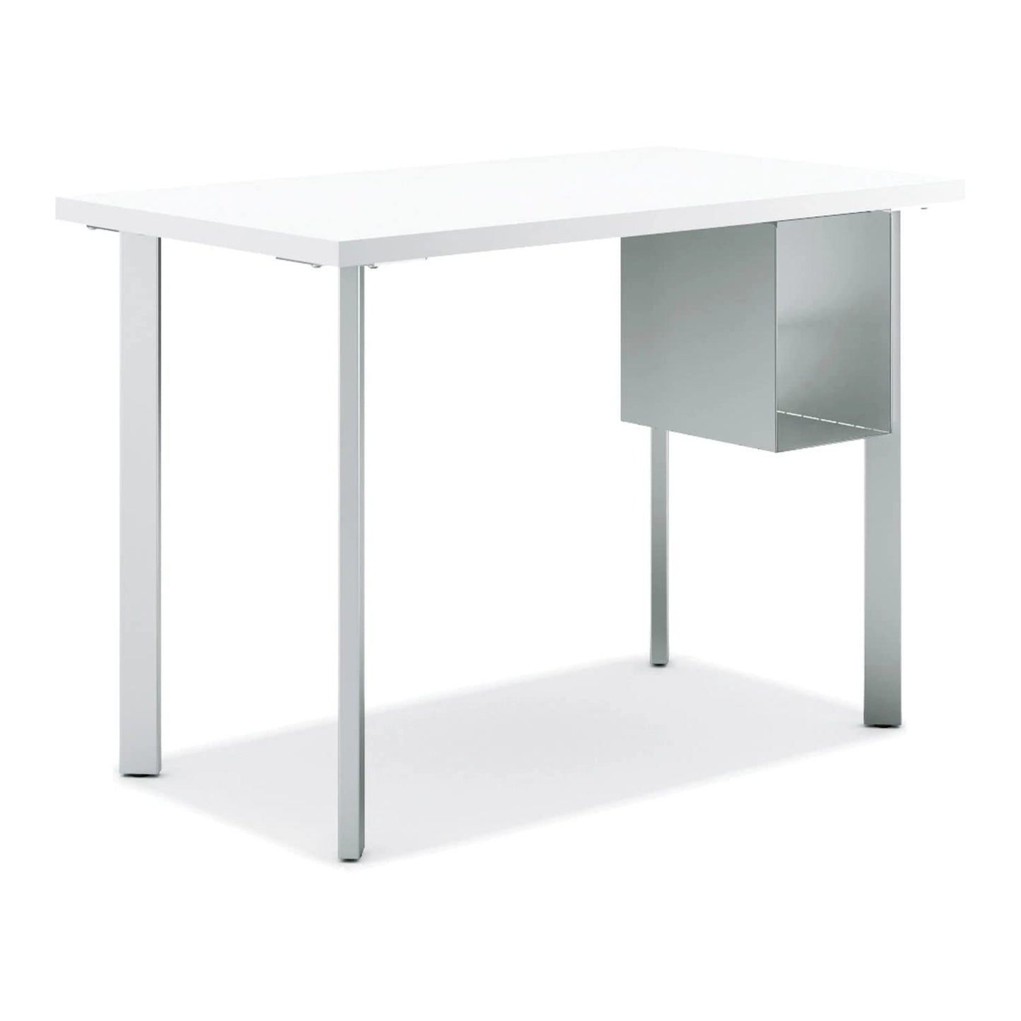 HON coze Writing Desk worksurface, Rectangular, 54" x 24", Designer White