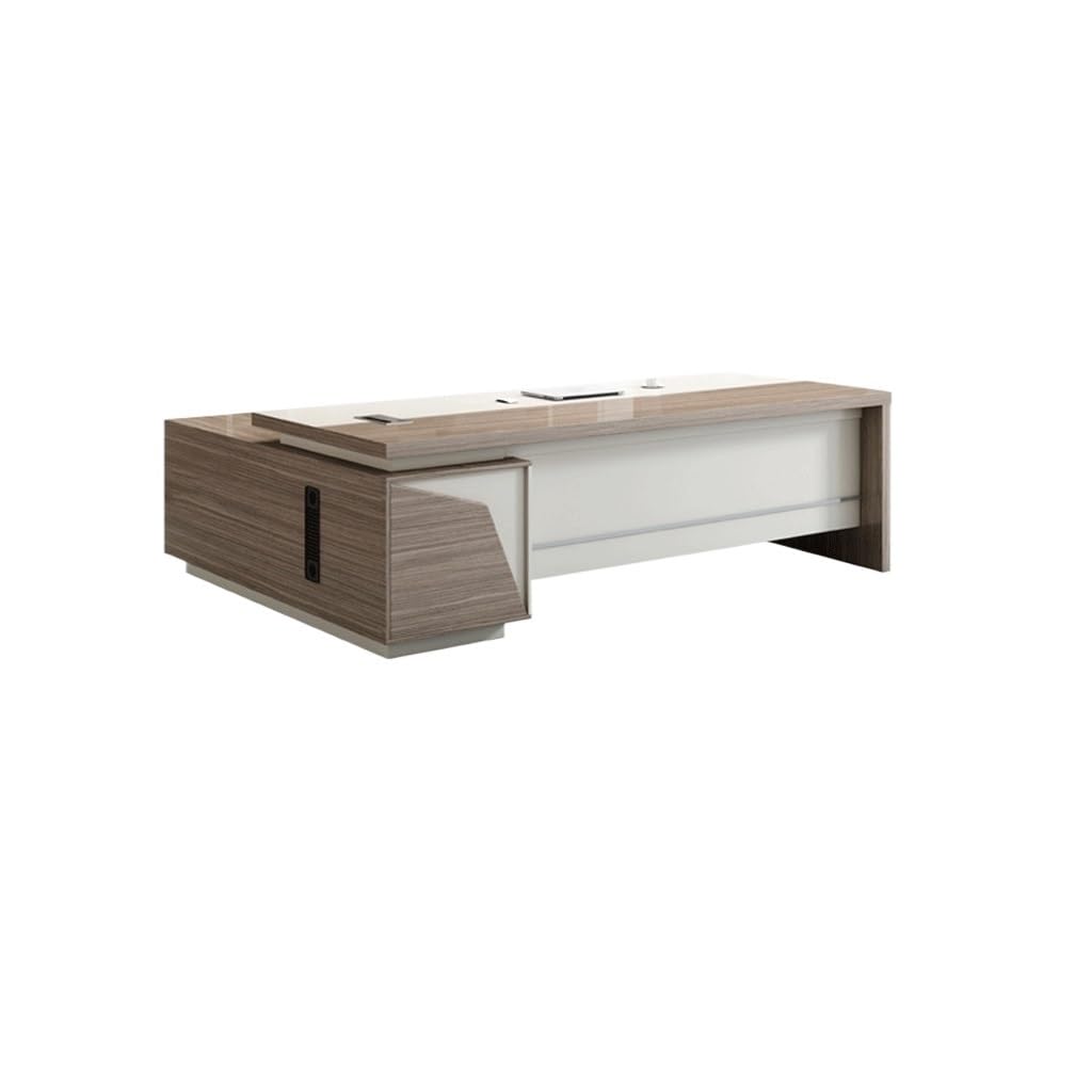 ZUZUZ Computer Desk Boss Desk, Office, Manager, Supervisor, Furniture, CEO, Executive