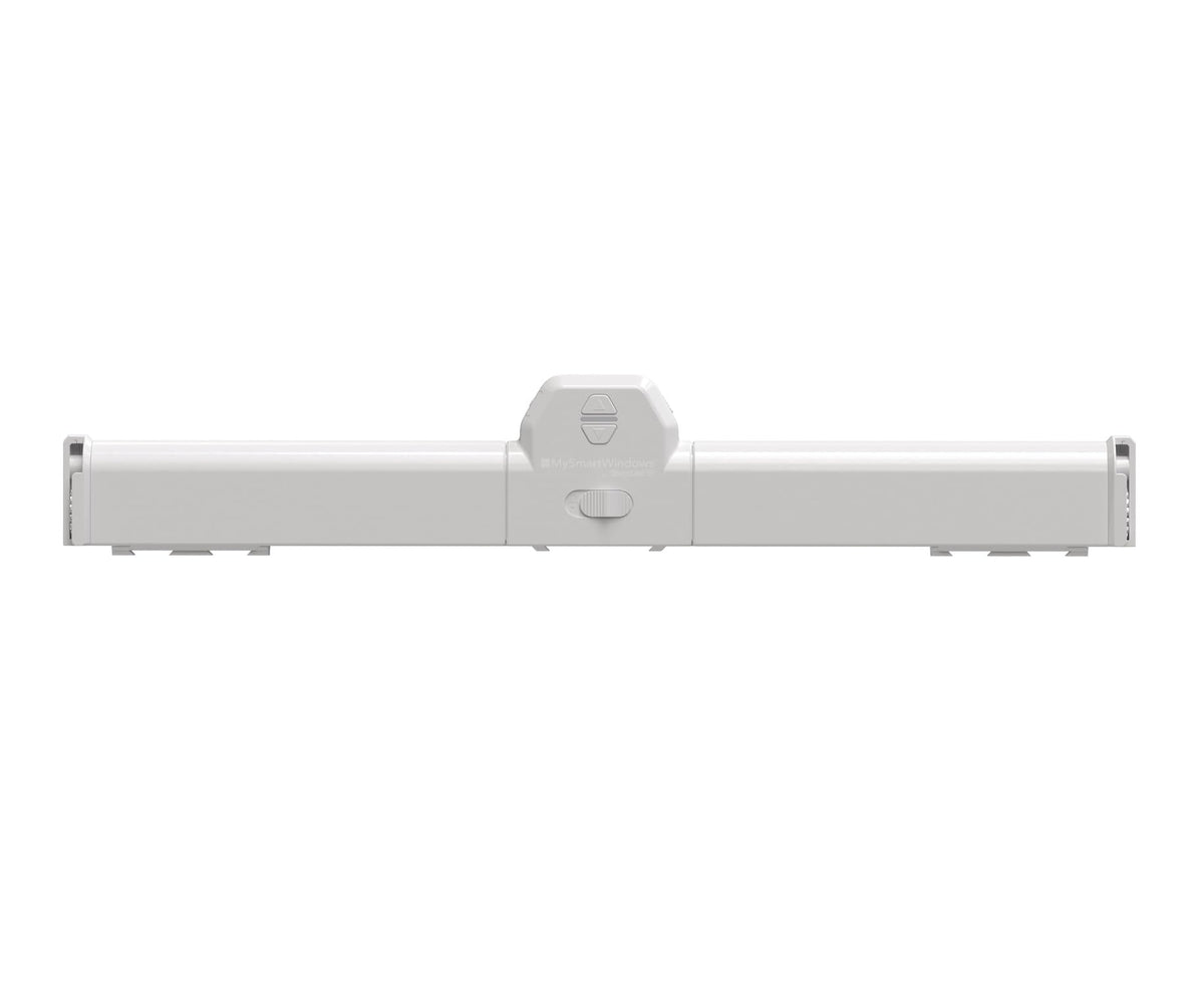 MySmartWindows Retrofit Kit by QuietCool - Smart Motorized Window Opener - App-Controlled, Solar-Powered, Whisper Quiet - Fits 2-3 ft Windows