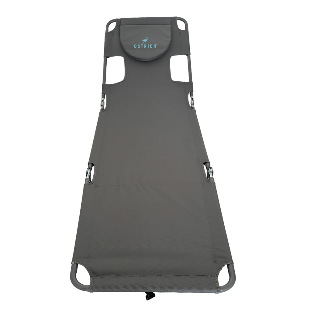 Ostrich Chair Backpack Chaise Chair, Gray