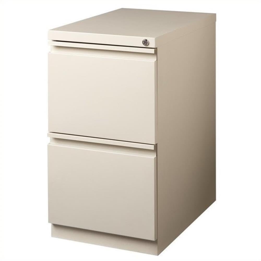 Hirsh 15" W 2 Drawer Vertical File Cabinet, Putty, Letter 18577-1 Each