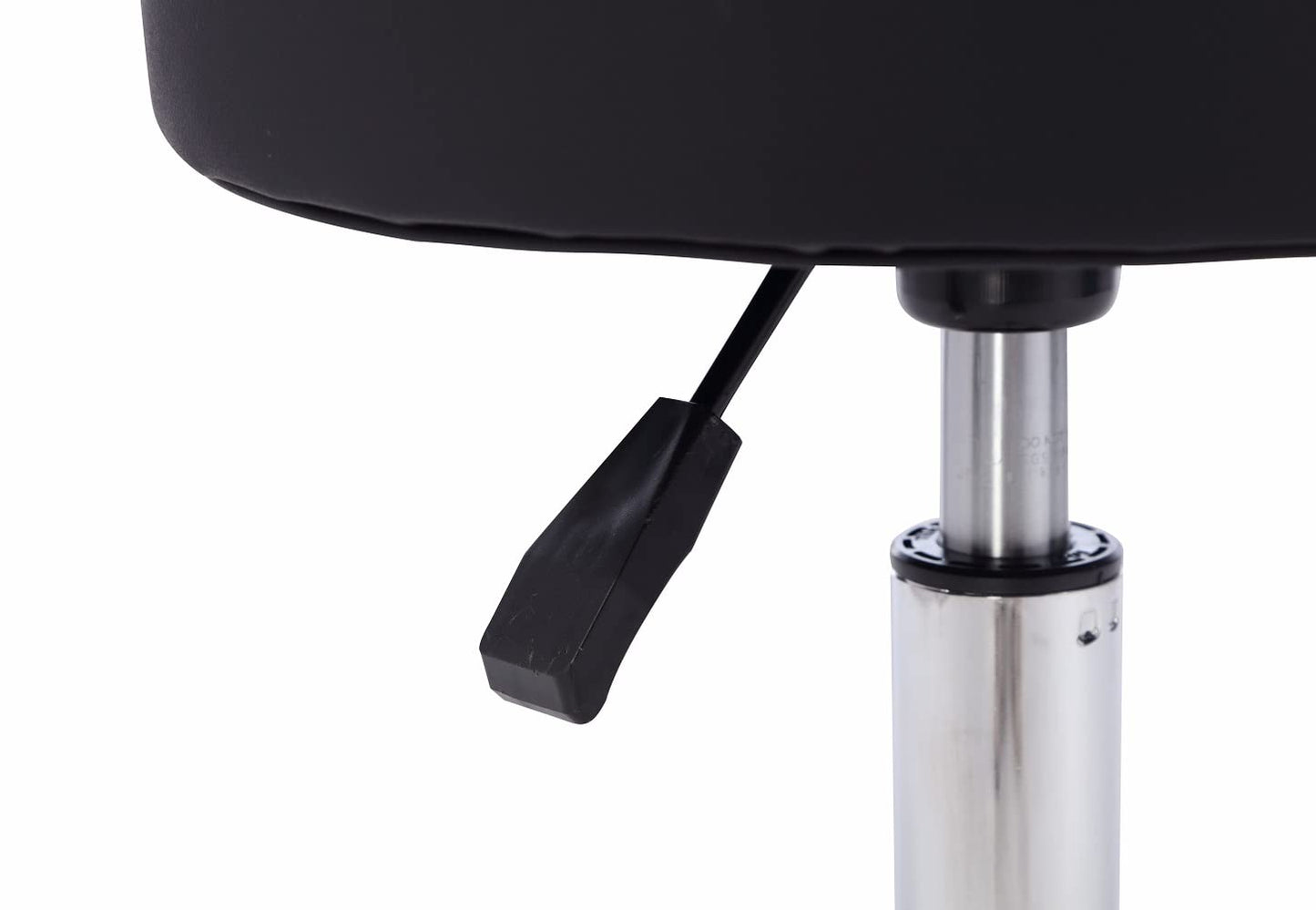 Rolling Salon Stool Swivel Chair with Wheels Height Adjustable Hydraulic for Hair Salon Beauty Facial Massage Spa Tattoo Medical Home Office (Black)