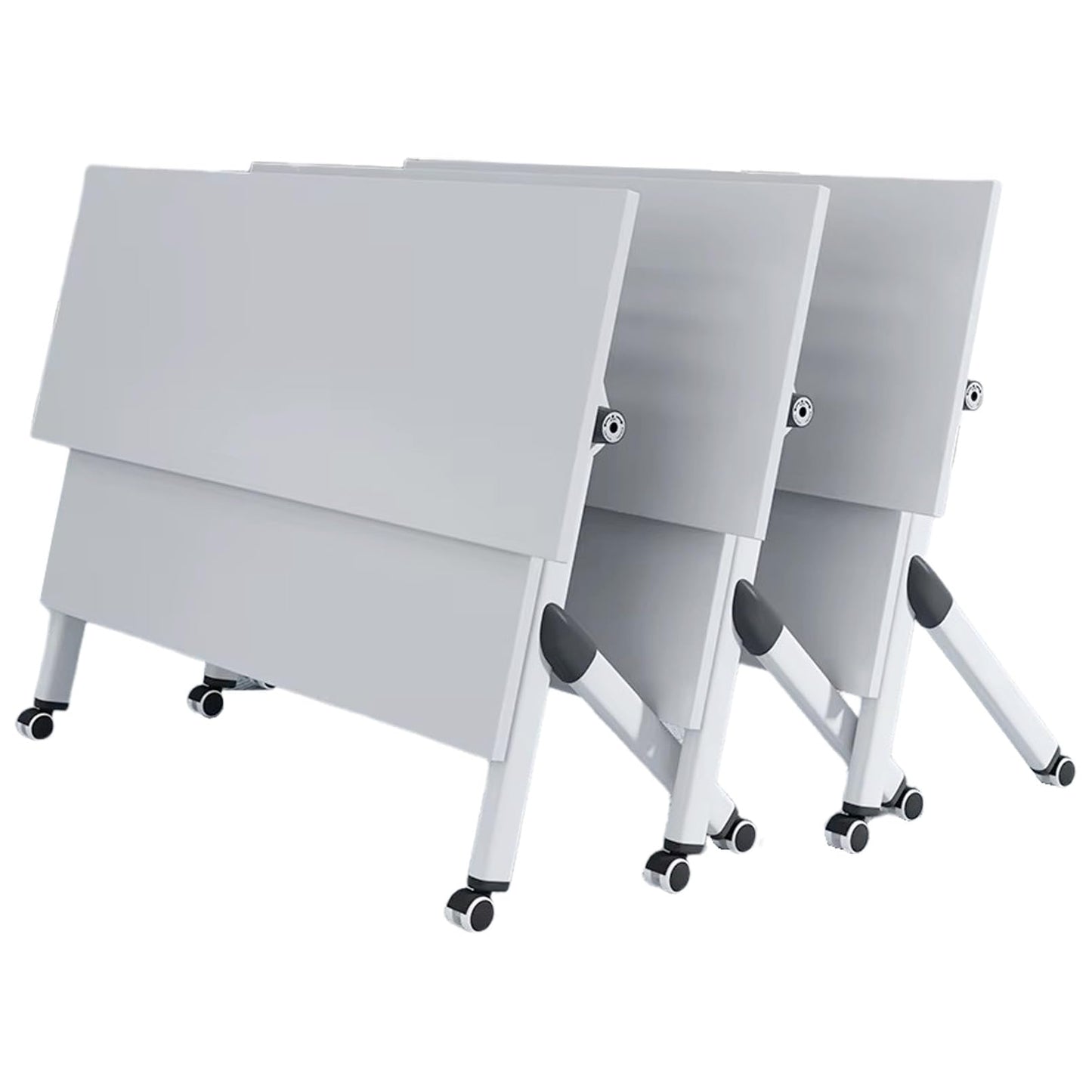 Commercial Furniture Indoor Outdoor Folding Training Table, Rectangular Folding Training and Event Table, Business Furniture for Office, School, Training Rooms