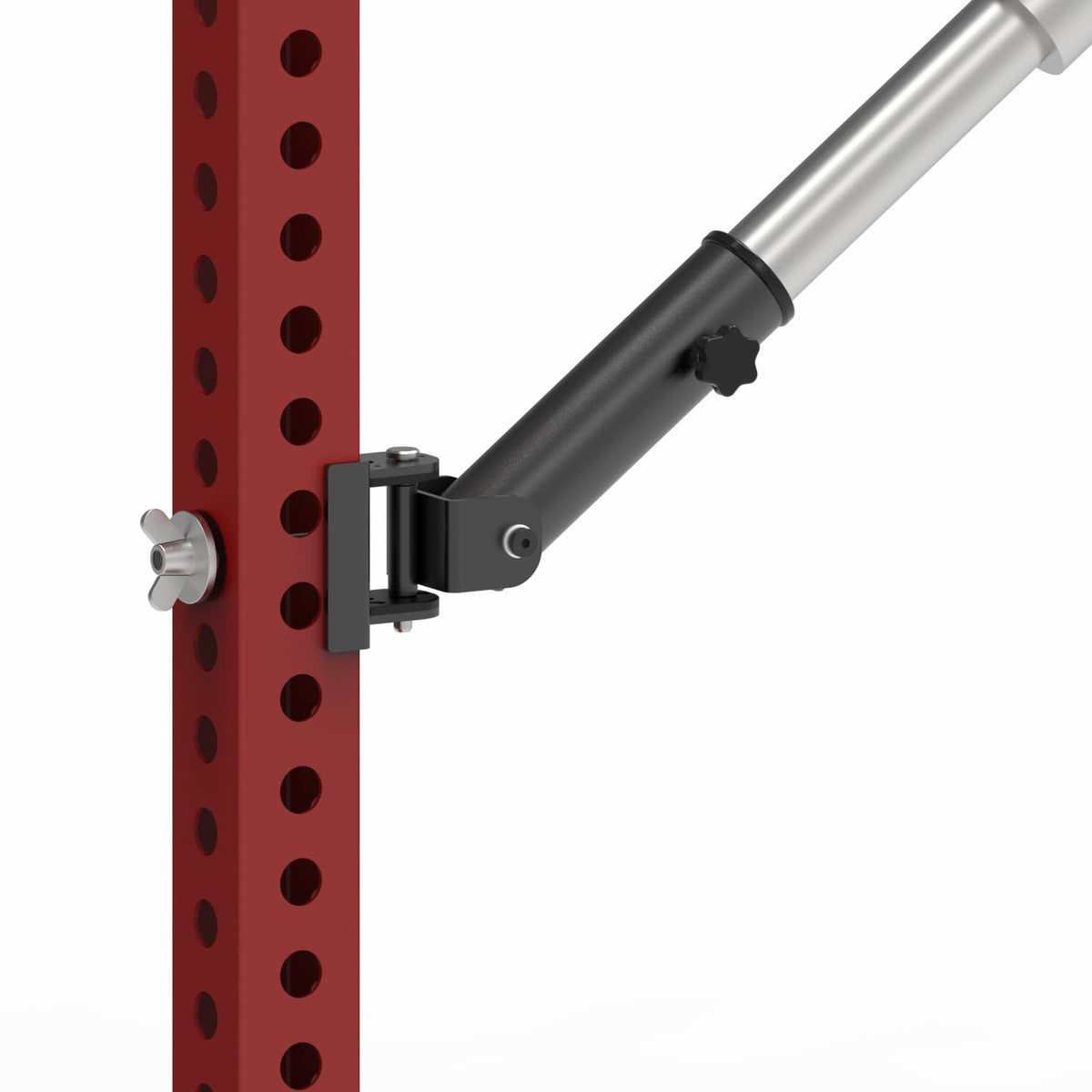 SYL Fitness Rack Mounted Landmine Attachment, T-Bar Row Landmine Base, Fit 2x2 inch & 3x3 inch Square Tube Power/Squat Rack (New Model-(2 * 2″‌))