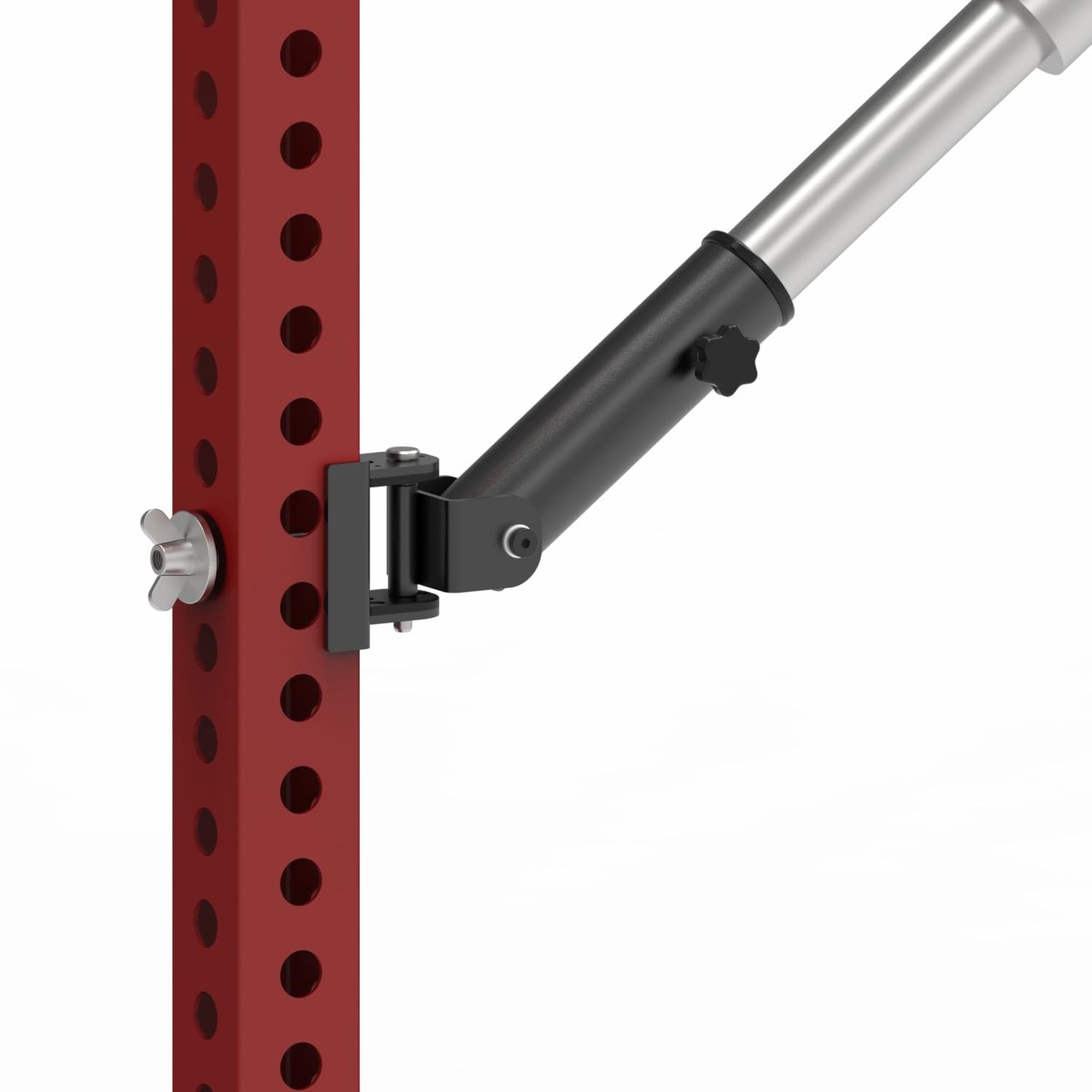 SYL Fitness Rack Mounted Landmine Attachment, T-Bar Row Landmine Base, Fit 2x2 inch & 3x3 inch Square Tube Power/Squat Rack (New Model-(3 * 3″‌))