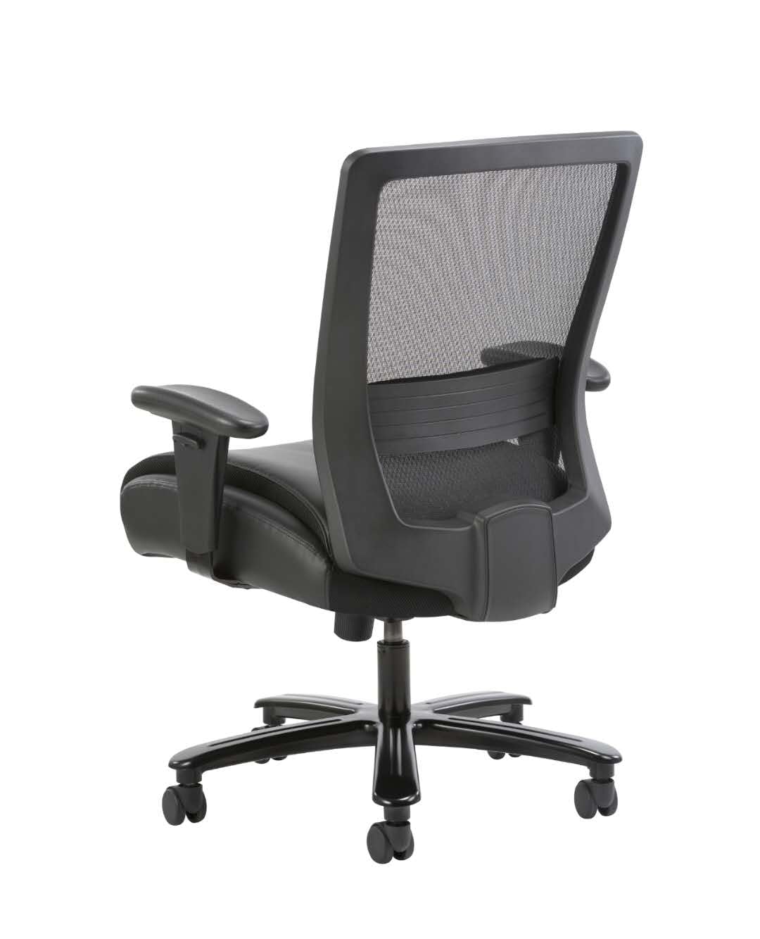Boss Office Products Mesh Heavy Duty Chair 400 lb Weight Capacity in Black