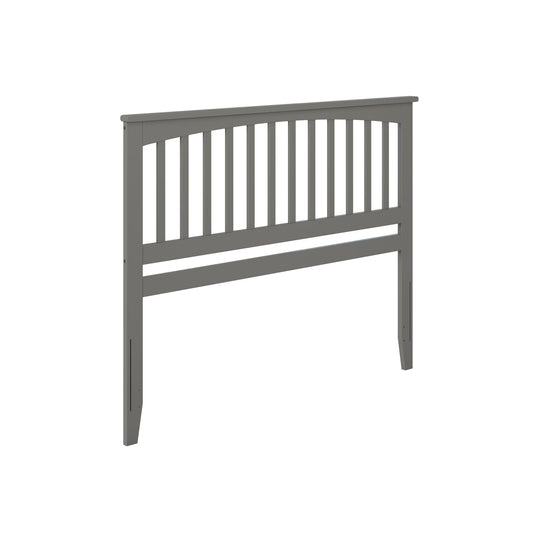 AFI, Mission Queen Solid Wood Headboard, Grey