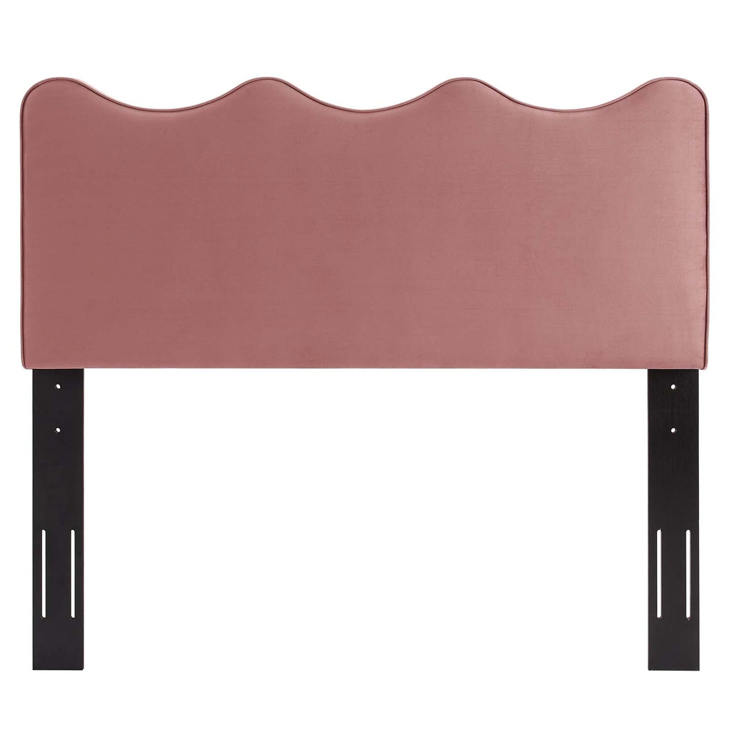 Modway Athena Performance Velvet King/California King Headboard in Dusty Rose