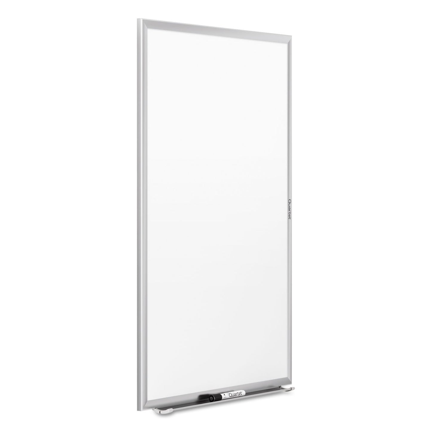 Quartet Magnetic Dry Erase White Board, 48"W x 36"H Whiteboard, Nano-Clean Surface Resists Ink Stains, Silver Aluminum Frame (SM534)