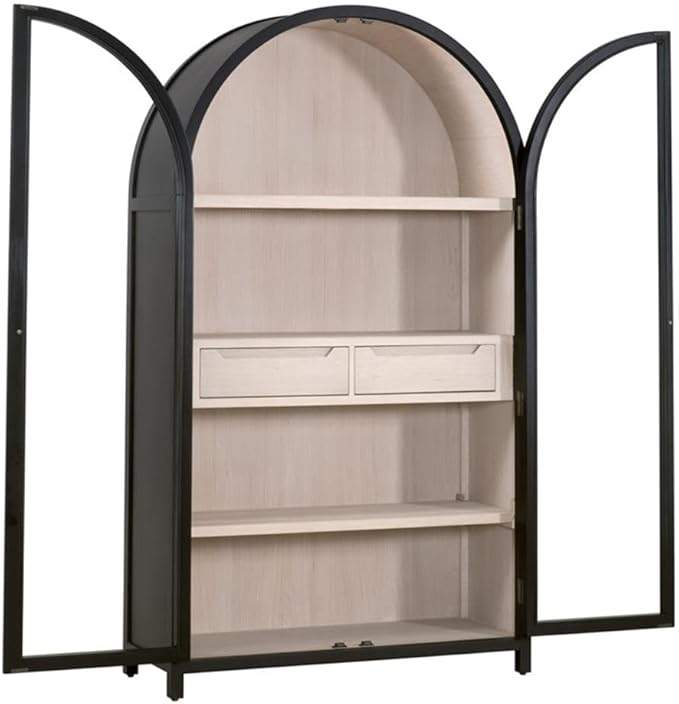 Pemberly Row Display Cabinet, 47.5" x 83", Solid Birch