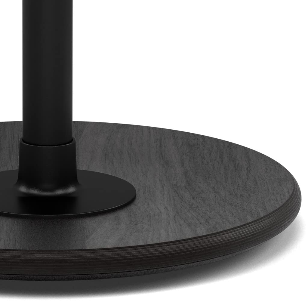 Varier Move Tilting Saddle Stool, Height Adjustable Gaslift, Perfect for Any Height Adjustable Des, 10-Year Limited Warranty, Designed by Per Øye, Red/Black