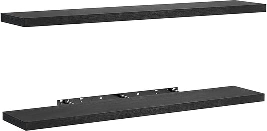 AMADA HOMEFURNISHING Floating Shelves Wall Mounted, 47 x 8 Inch Wall Shelves