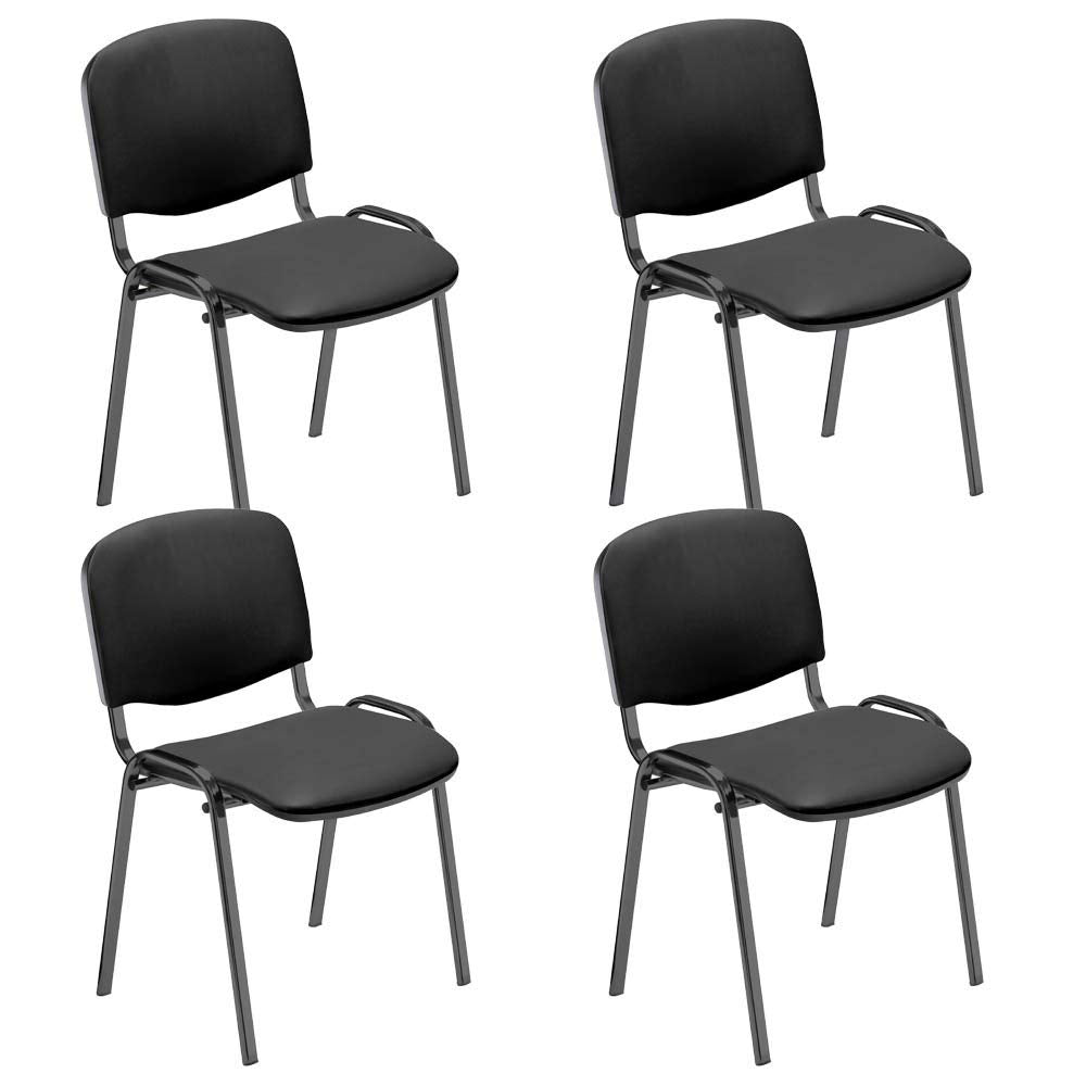 NOWY STYL WCI01-R65Z-BBV019-000228 - ISO 4L-BL V2N Visitor's Chair ISO Leather at/SZ