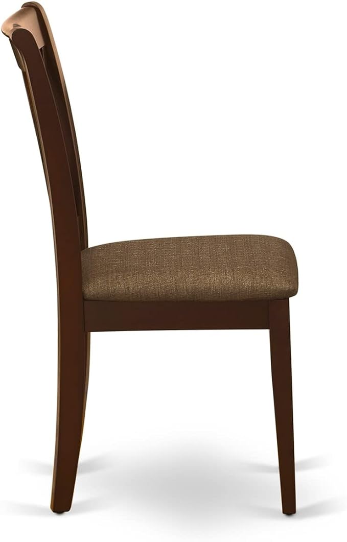 East West Furniture CLC-MAH-C Clarksville Dinette Chairs