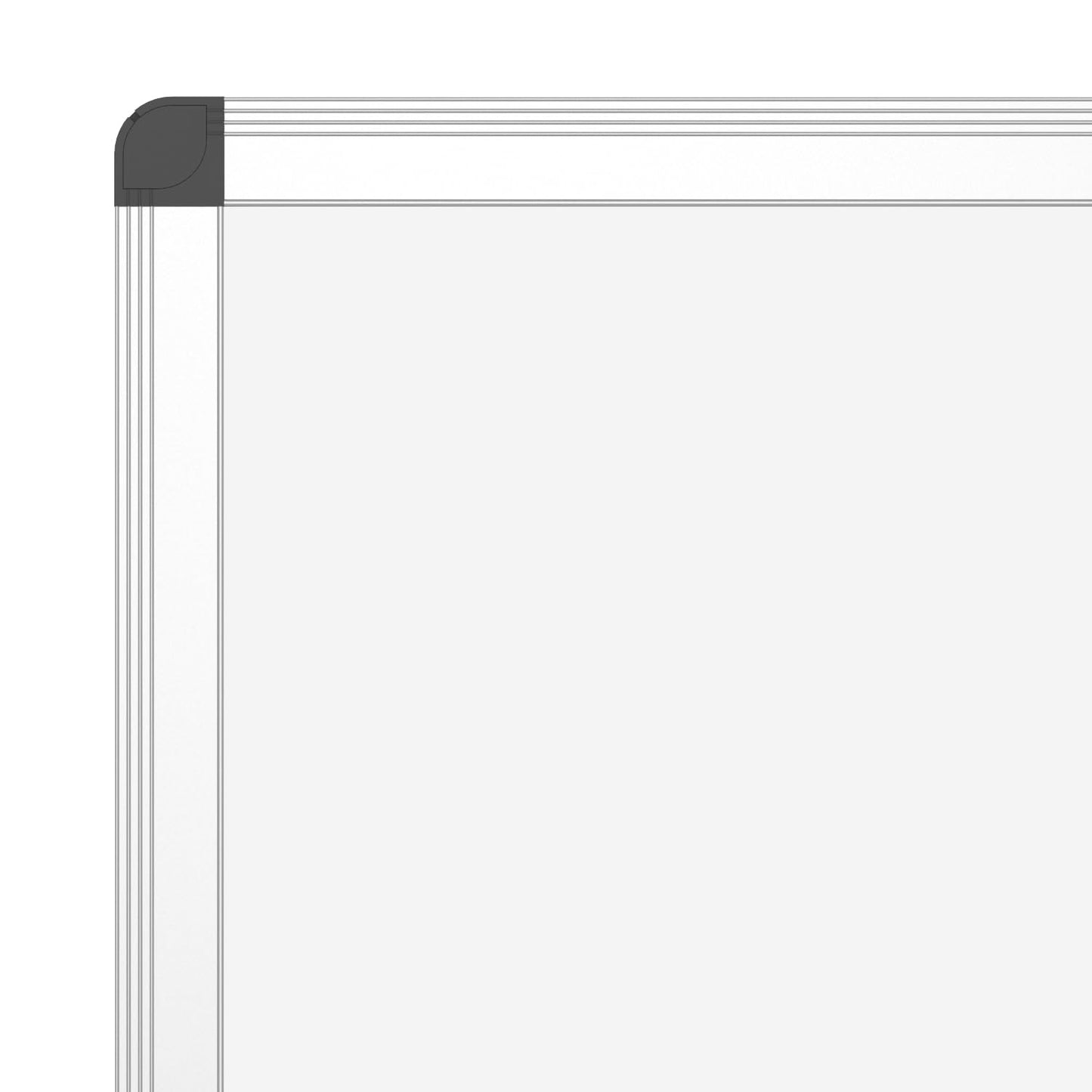 VIZ-PRO Dry Erase Board/Magnetic Whiteboard, 48 x 48 Inches, Large Wall Mounted Board for School Office and Home 4' x 4'