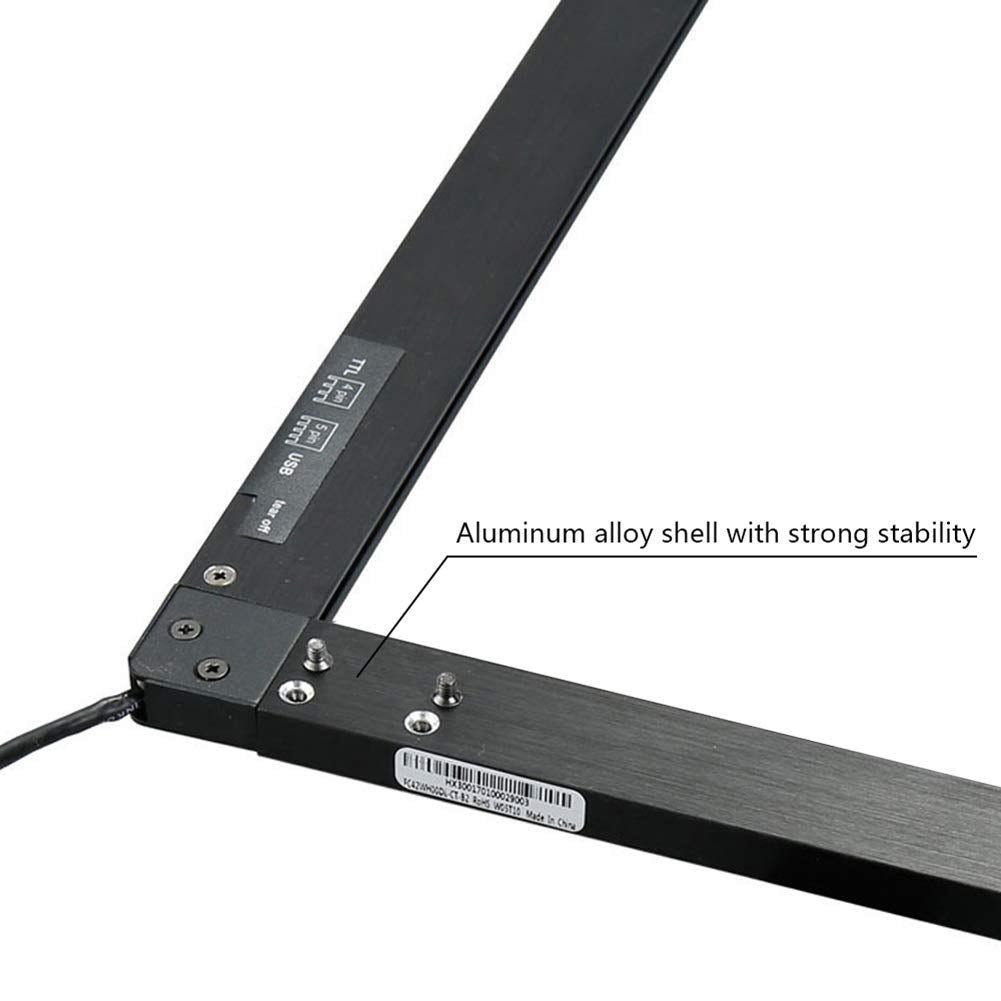 GreenTouch 40 inch Infrared Touch Overlay 10 Points IR Touch Frame with USB Interface Free-Drive Plug and Play…
