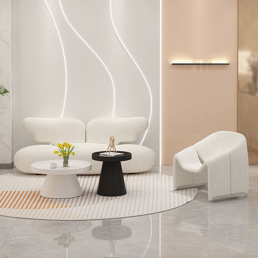 Sofas and Layers Nordic Modern Sofa Chair, Indoor Back Chair, Home Leisure Sofa Chair, Hotel Reception Chair, Simple Lazy Leisure Chair for Living Room Corner Chair Bedroom Living Room Office (Colour