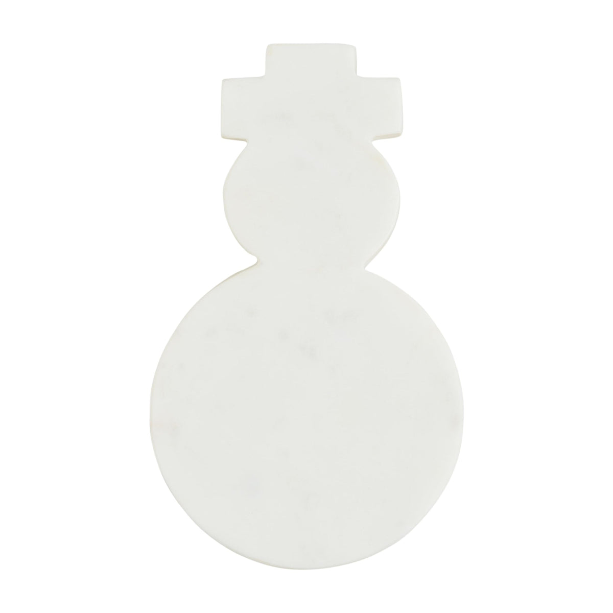 Mud Pie Sman Xmas Mini Marble Serving Boards, Approx 8" x 5", White