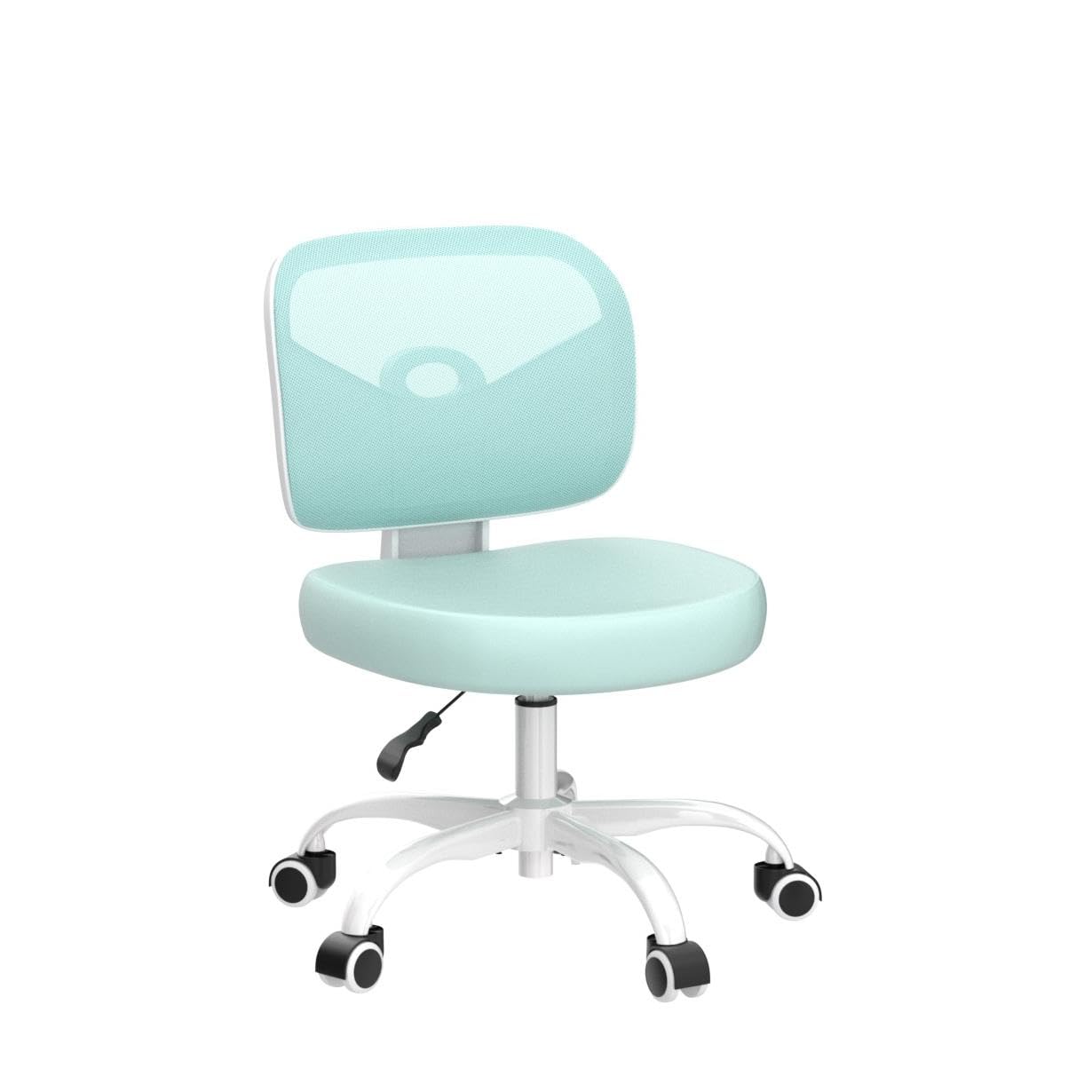 Primy Kids Desk Chair, Pink Study Chair for Boys Girls with Height Adjustable, Swivel Mesh Task Student Chairs for 4-12, Growing Teen Office Chair for Home/School/Office (Light Teal)