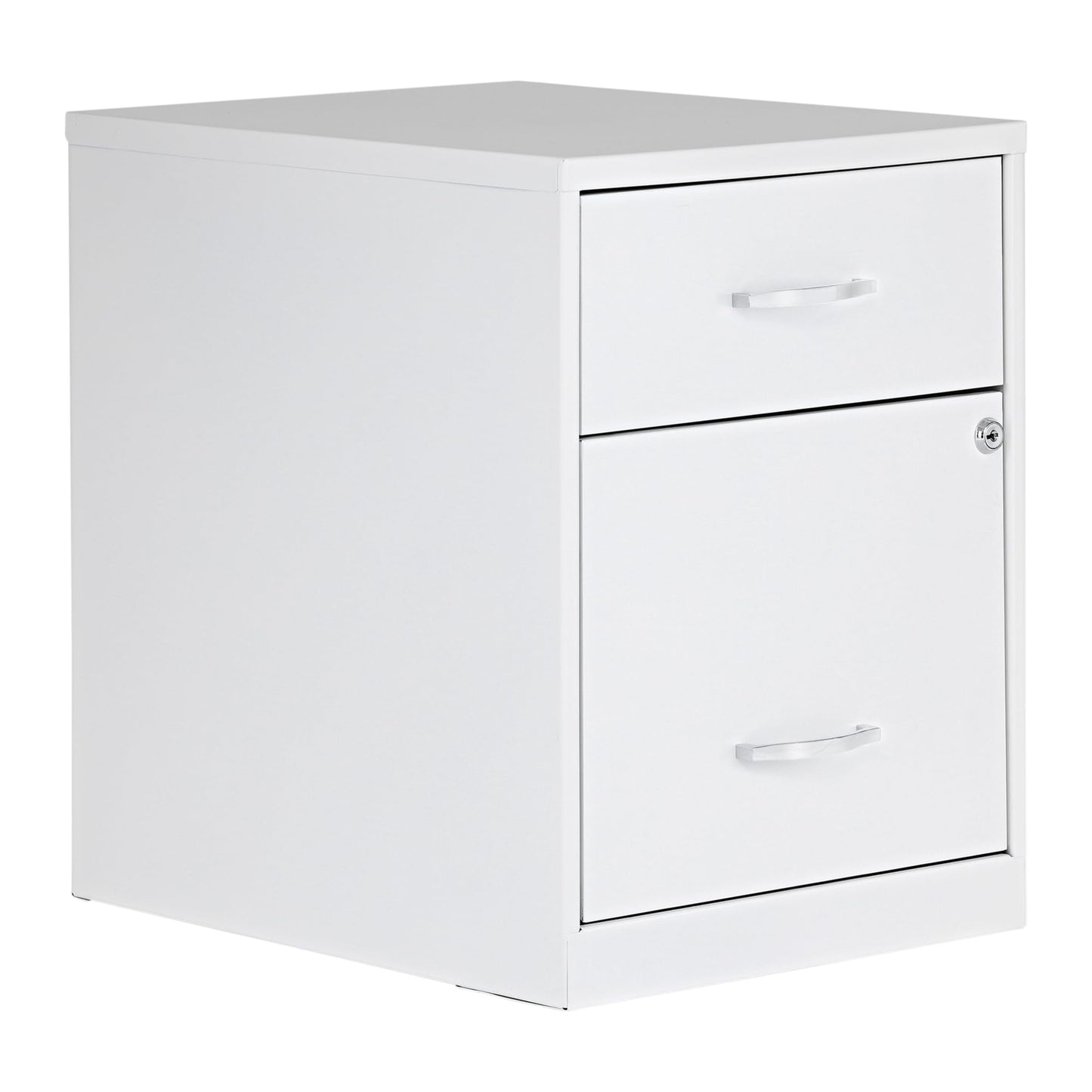 NuSparc 2 Drawer Locking Filing Cabinet | Pre-Assembled Steel Construction | Low-Profile Design is Perfect for Home and Small Office | Letter-Size | Assembled in USA