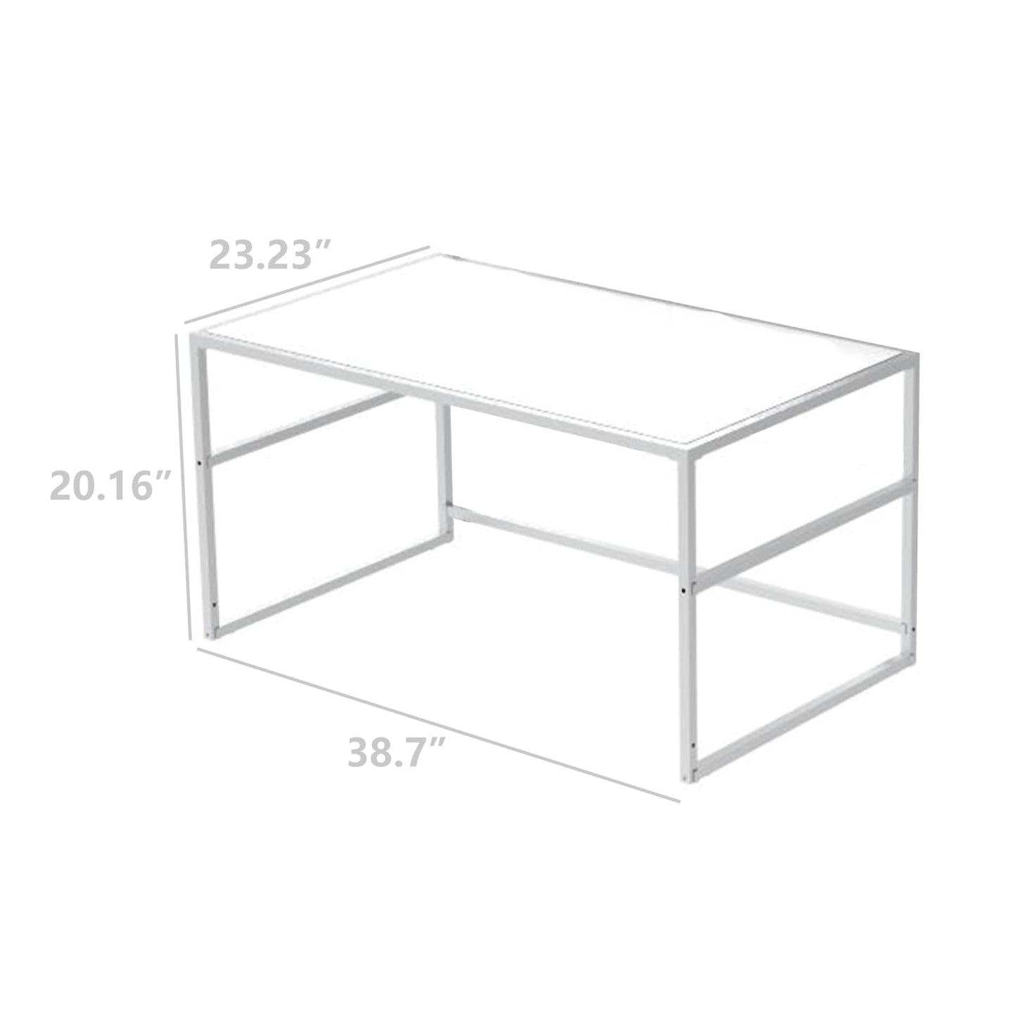 FixtureDisplays® Returned Unit, 38.7 X 23.3 X 20 Table for Home Garage Office Retail and Exhibition Displays, Has Chips Scraches RTN119995 Small Table-NPF