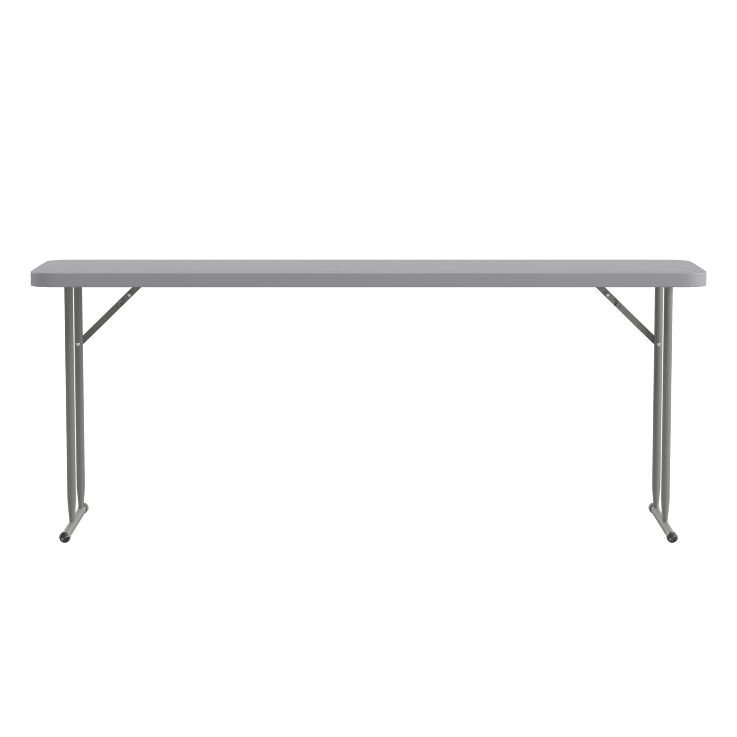 Flash Furniture Kathryn Commercial Grade 6-Foot Gray Plastic Folding Training Table