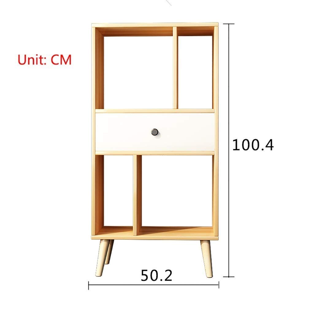 Wine Cabinets with Drawer Shelves Floor Standing Wooden 3 Layer Unit Small Wine Rack Wine Grape Storage Rack for Livingroom A