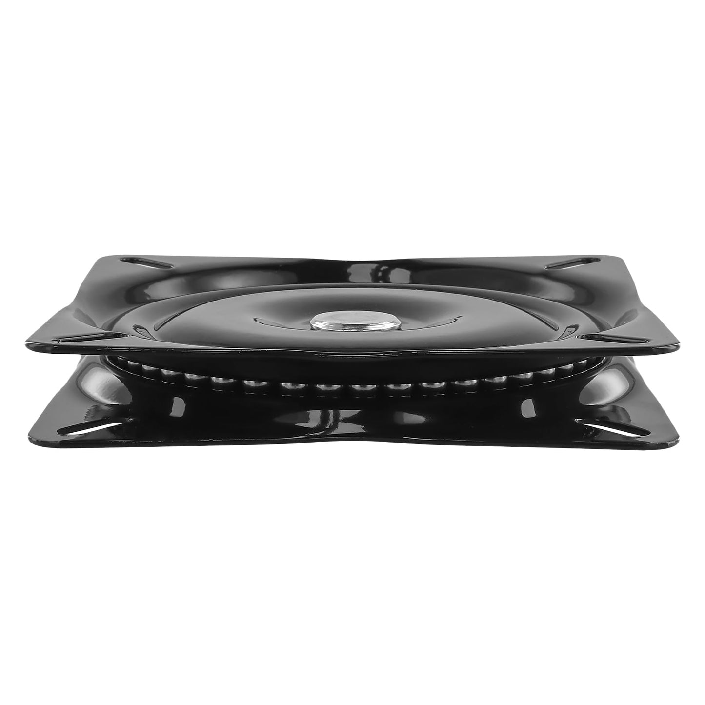 MANCHAP 6 Pack 6 Inch Swivel Plate, Black Bar Stool Seat Replacement, Smooth Swivel Chair Base, Rotating Swivel Plate for Recliner Chair Stool