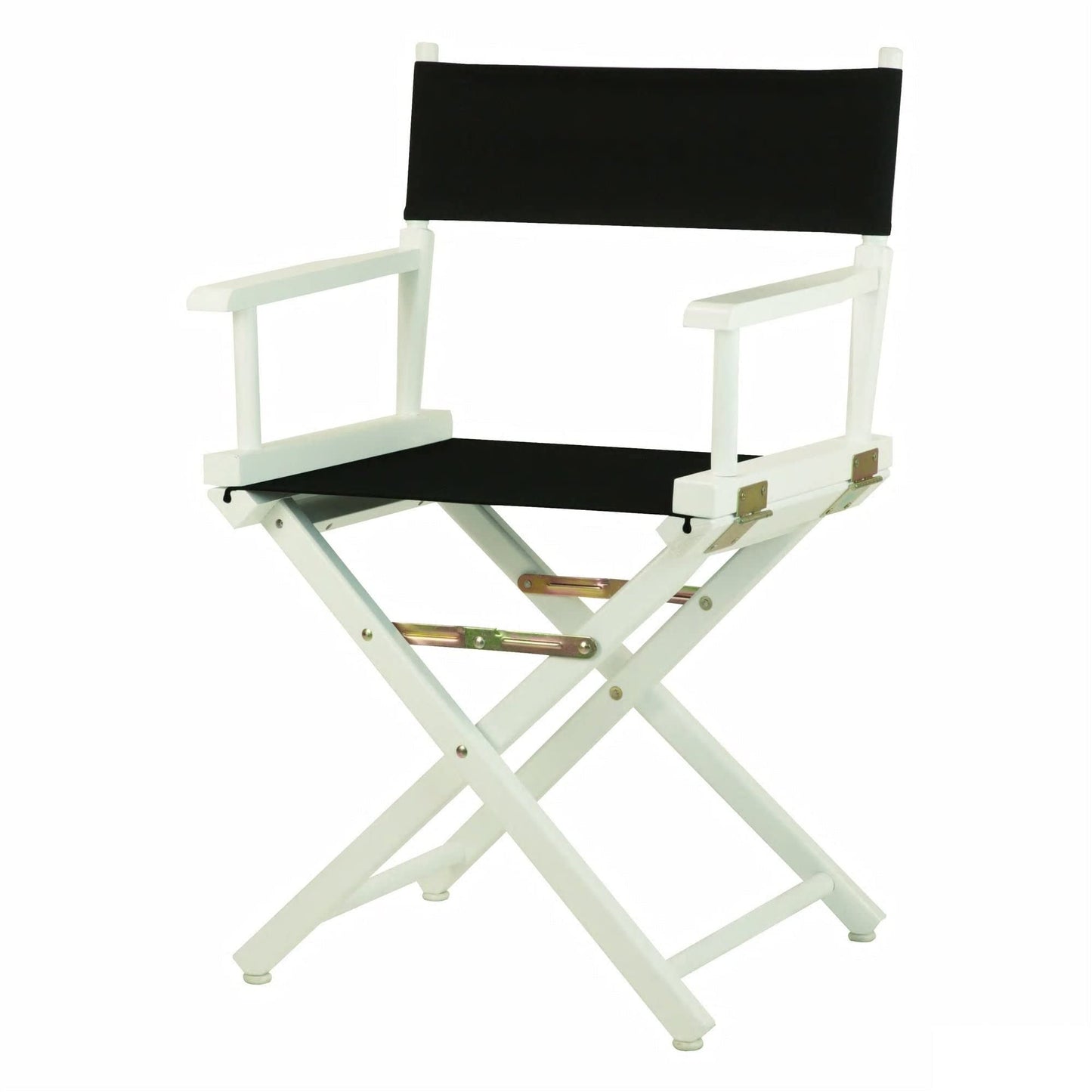 Casual Home 18" Director's Chair White Frame with Royal Blue Canvas