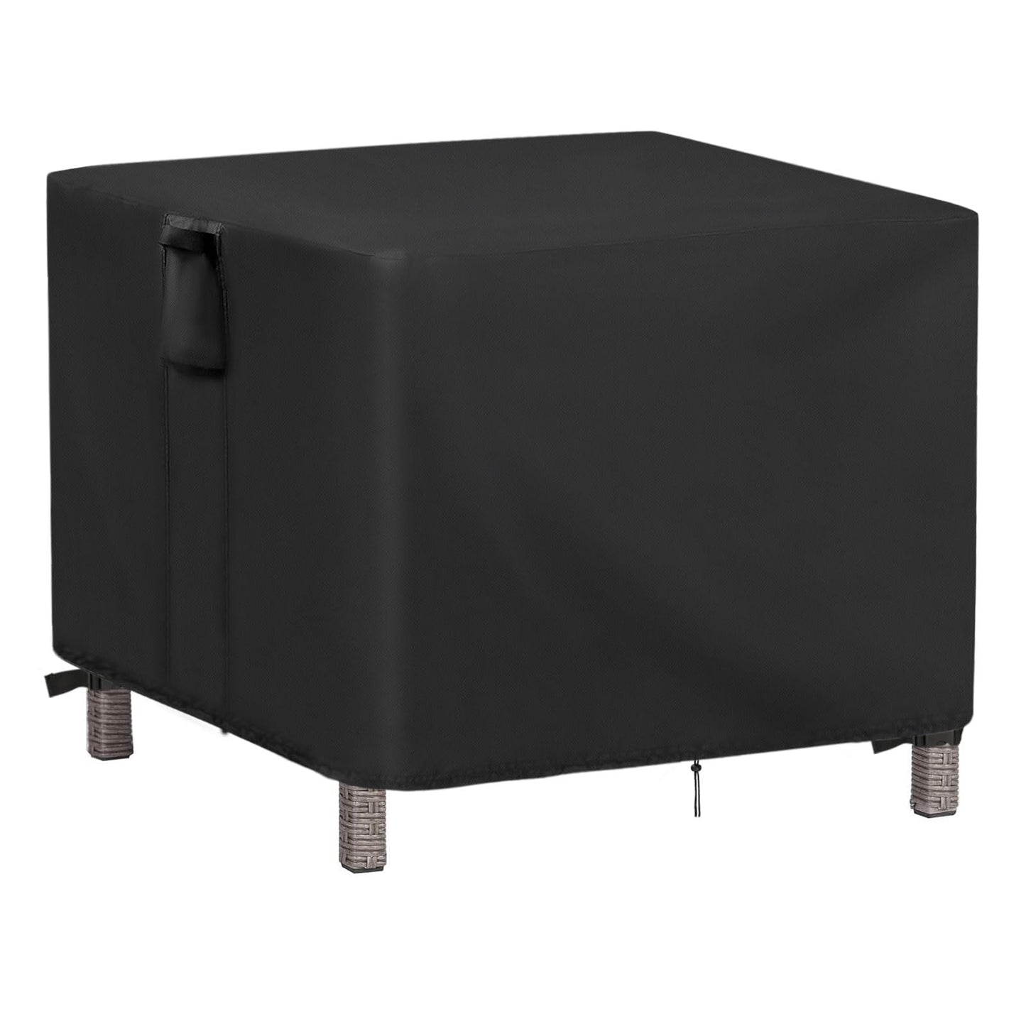 Jungda Outdoor Table Cover 30 Inch, Waterproof Patio Rectangle Side Table Covers, Heavy Duty Outdoor Small Furniture Cover - 30 x 18 x 24 x Inch