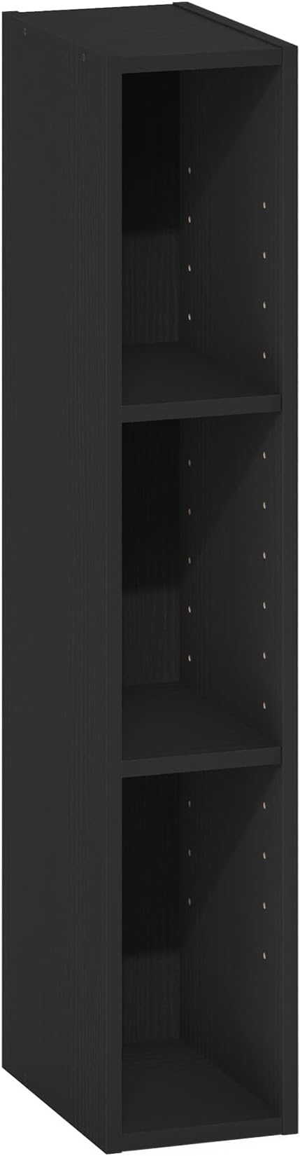 Furinno Fulda Book Shelf, 3-Tier Narrow Bookshelf, Bookcase
