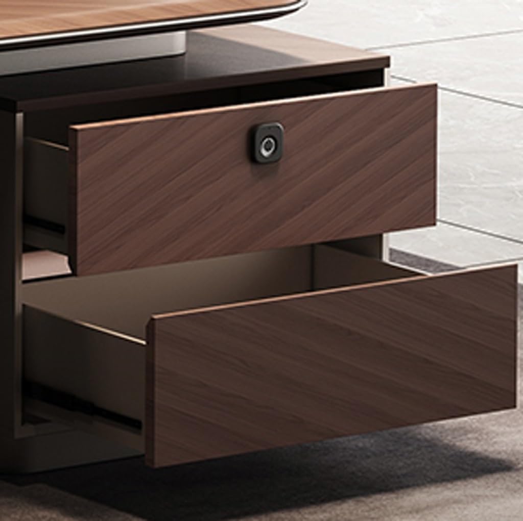 ULTRAWAVE Computer Desk Home Office Desk Executive Desk, Boss Desk, Minimalist Office Furniture, CEO/Chairman's Desk