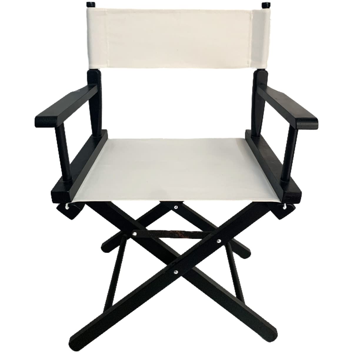 Upone 18''L X 15''W Director Chair Canvas Replacement Cover kit for 18'' Directors Chairs Movie Chair Replacement Canvas for Home Director Chair Medium Size(White)