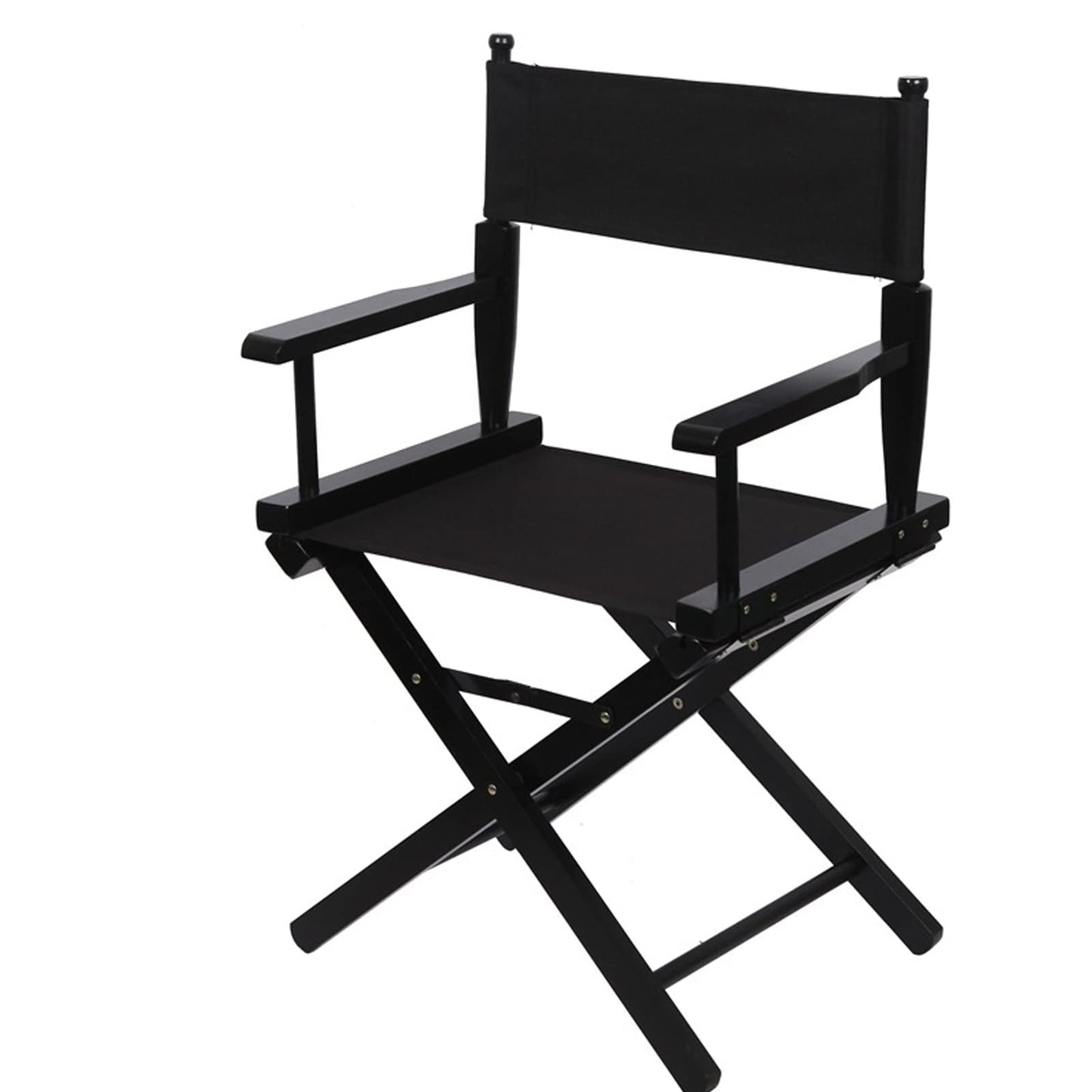 Director Chair Replacement Canvas Fabric Seat Cover Foldable Director’s Chair Cover Kit Black | 21.2" L x 16.1" W x 0.39" H (B: Black 21.25''L*16.14''W)