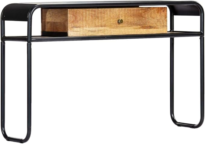 Console Table 46.5"x11.8"x29.5" Solid Mango Wood, End Tables, Accent Tables