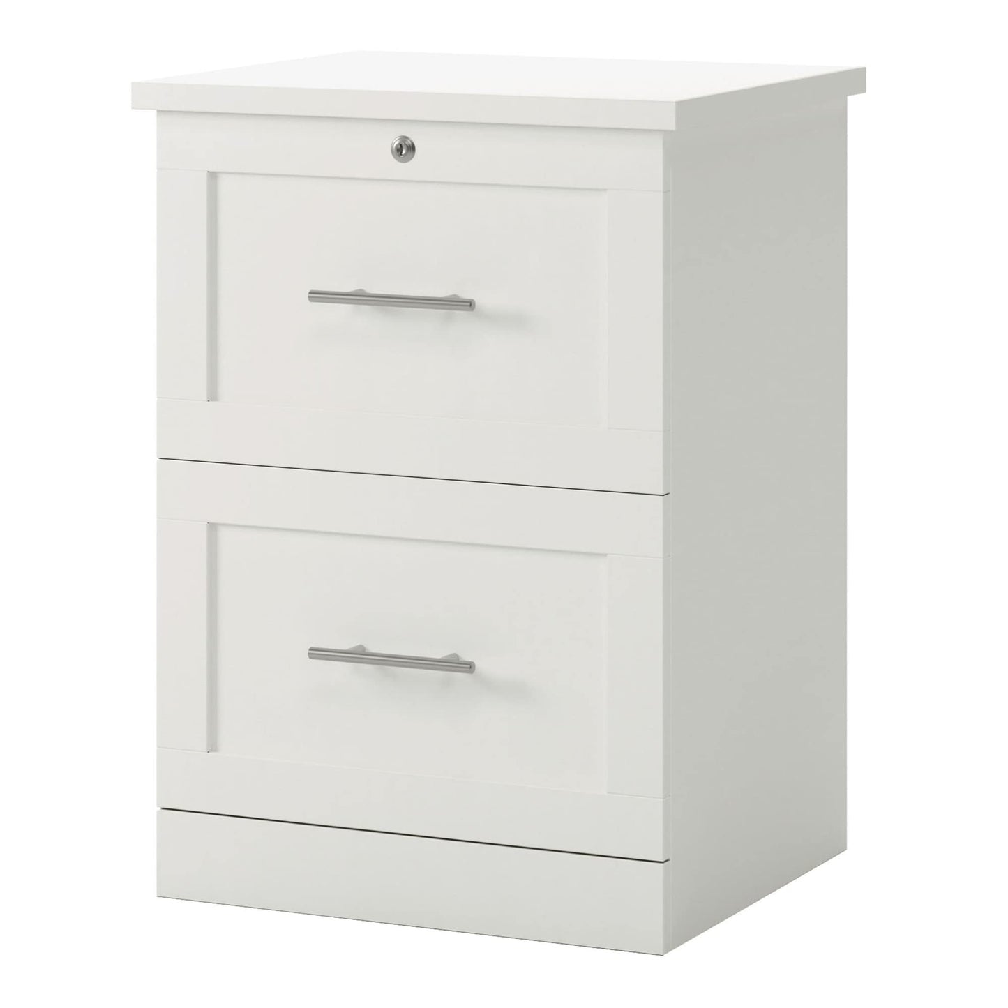 Realspace® 28-1/8 in. X 19 in Vertical 2-Drawer File Cabinet, White