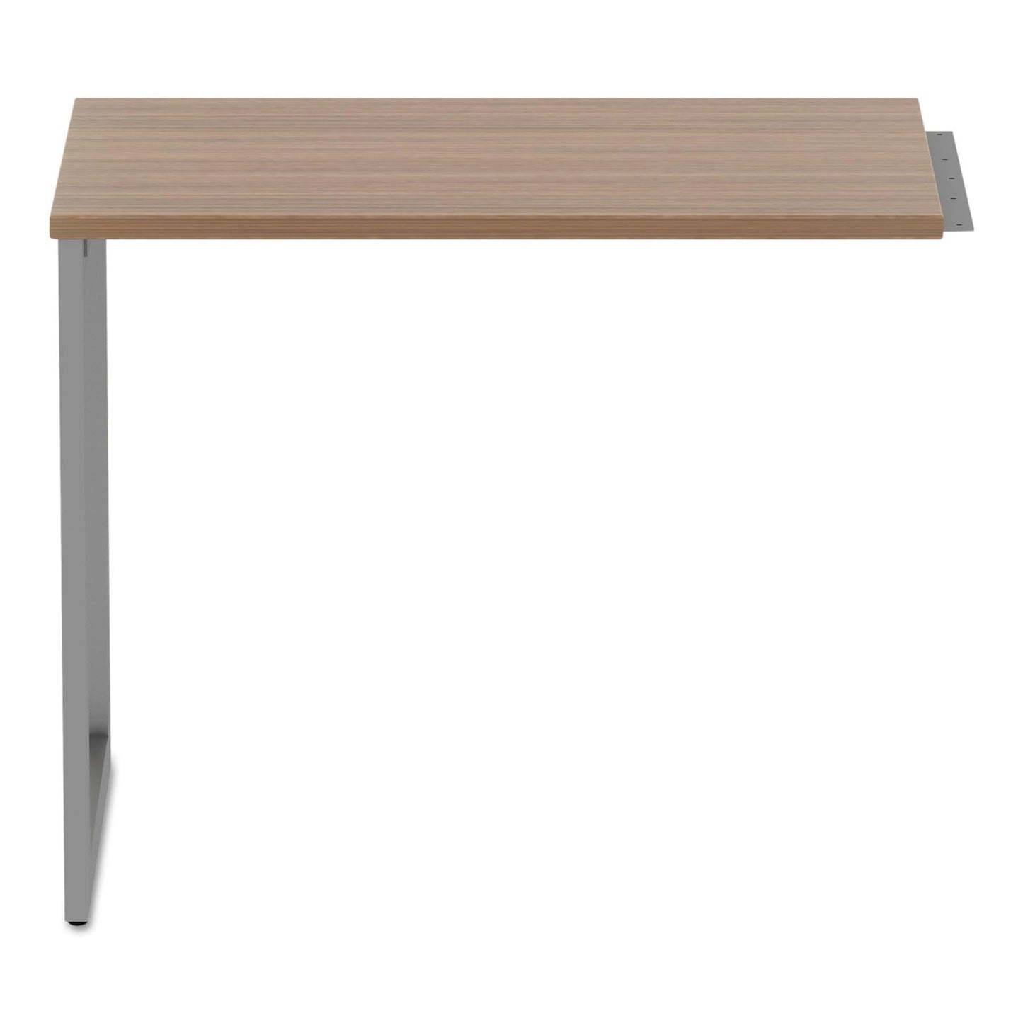 Alera alera Open Office Series o-Leg Return Base, Fully Adjustable, 36 to 70.78w x 23.38d x 28.5h, Silver