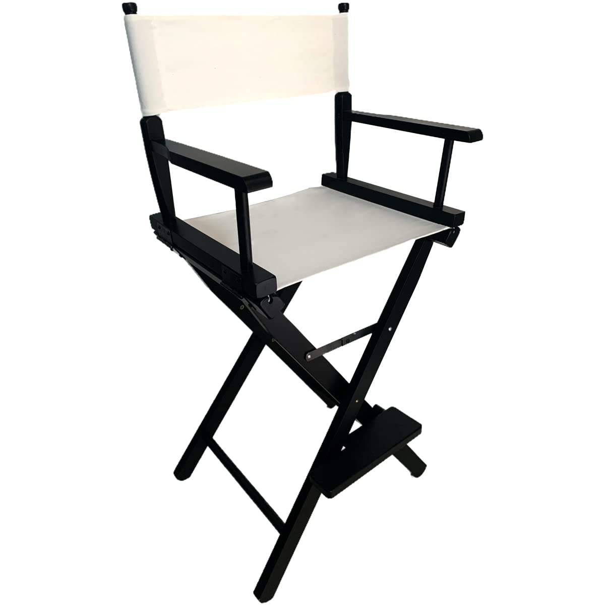 Upone 18''L X 15''W Director Chair Canvas Replacement Cover kit for 18'' Directors Chairs Movie Chair Replacement Canvas for Home Director Chair Medium Size(White)