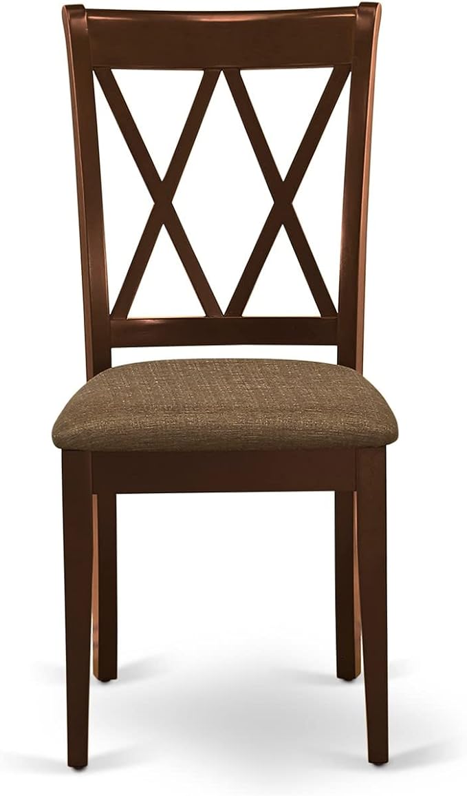 East West Furniture CLC-MAH-C Clarksville Dinette Chairs